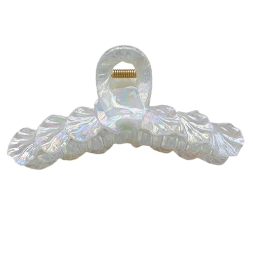 Haarklammer mit bunten Muscheln, hoher Pferdeschwanz, Damen, Kopfbedeckung, Haarschmuck, elegant, für Hochzeit, Party, Haarklammer von Pocoiau