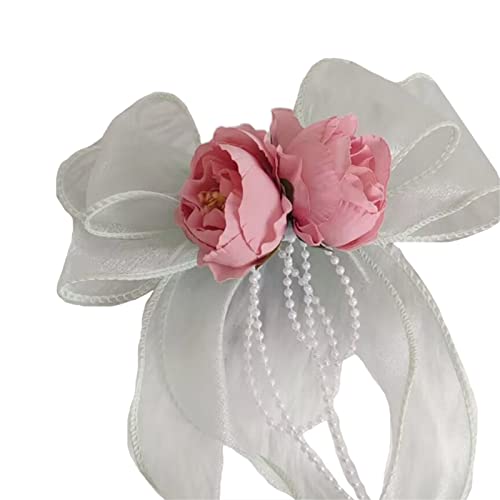 Haarspange mit Schleife, Blumenformen, Kostüm-Haarschmuck für Damen, Frühlingsparty-Haarnadeln von Pocoiau
