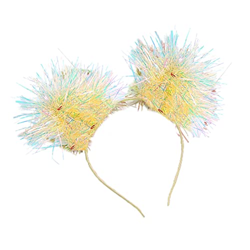 Kinder Tag Lametta Form Haarreifen Kinder Make-up Stirnband für Festival Party Aufführungen Haarschmuck von Pocoiau