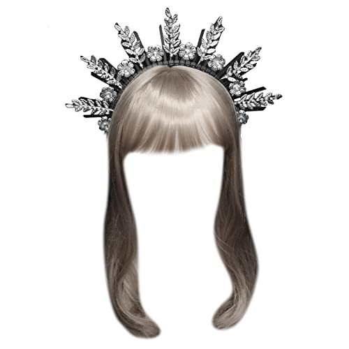 Kristall-Haarreifen im Vintage-Stil, Haarschmuck für Hochzeit, Stirnband, Brautfoto-Requisiten von Pocoiau