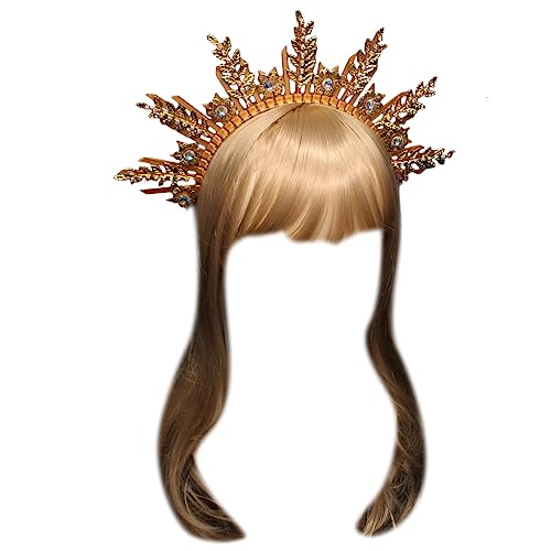 Kristall-Haarreifen im Vintage-Stil, Haarschmuck für Hochzeit, Stirnband, Brautfoto-Requisiten von Pocoiau