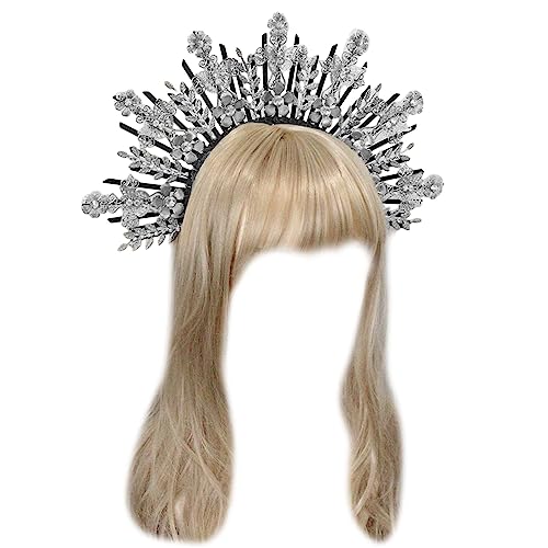 Kristall-Haarreifen im Vintage-Stil, Haarschmuck für Hochzeit, Stirnband, Brautfoto-Requisiten von Pocoiau