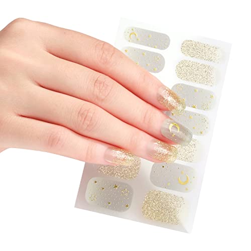 Nagelkunst Aufkleber Bronzierende Schmetterlings Nagelaufkleber Selbstklebende Nagelaufkleber Nagelkunst Dekorationen Maniküre Aufkleber von Pocoiau