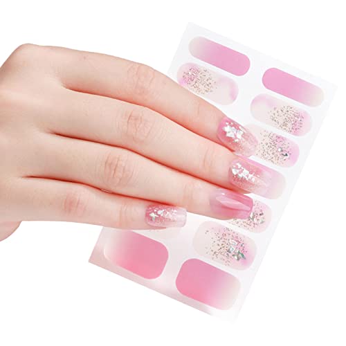 Nagelkunst Aufkleber Bronzierende Schmetterlings Nagelaufkleber Selbstklebende Nagelaufkleber Nagelkunst Dekorationen Maniküre Aufkleber von Pocoiau