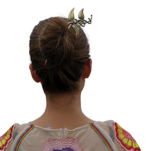 Optionale Damen-Haarspange aus Metall, für Hochzeit, Alltag von Pocoiau