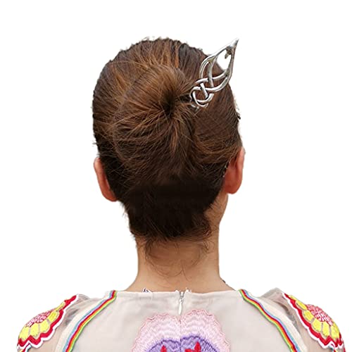 Optionale Damen-Haarspange aus Metall, für Hochzeit, Alltag von Pocoiau