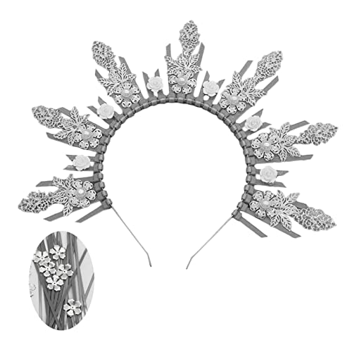 Perlen-Haarreifen im Vintage-Stil, Haarschmuck für Hochzeit, Stirnband, Brautfoto-Requisiten von Pocoiau