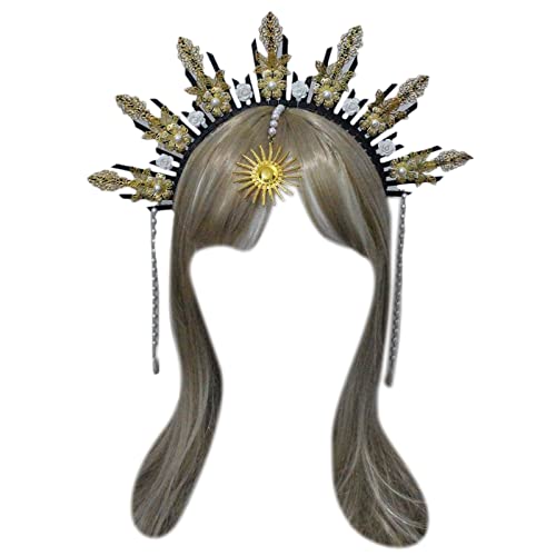 Perlen-Haarreifen im Vintage-Stil, Haarschmuck für Hochzeit, Stirnband, Brautfoto-Requisiten Perlen-Haarreifen im Vintage-Stil, Haarschmuck für Hochzeit, Stirnband, Brautfoto-Requisiten von Pocoiau