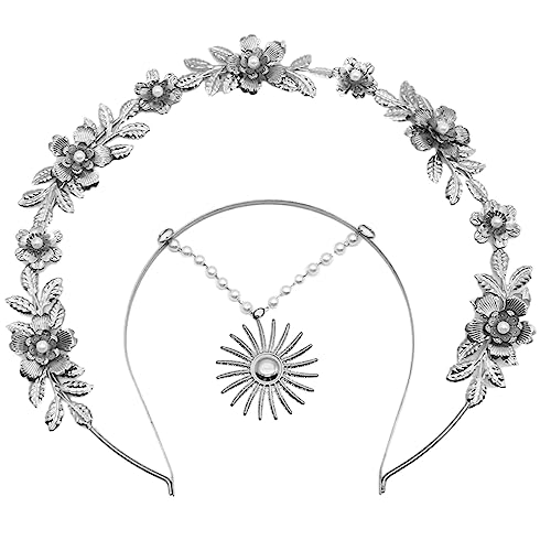 Perlen-Haarreifen im Vintage-Stil, Haarschmuck für Hochzeit, Stirnband, Brautfoto-Requisiten von Pocoiau