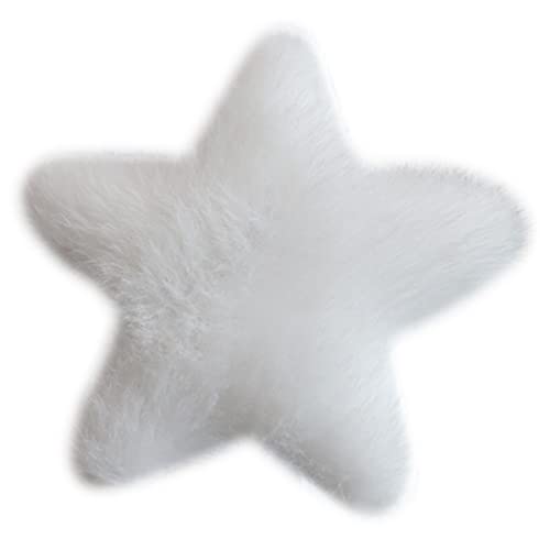 Plüschstern Y2K-Stil Stern Stern Haarnadel Pony Clip Haarnadel Y2K-Stil Ornamente für Frauen Mädchen Pelz von Pocoiau