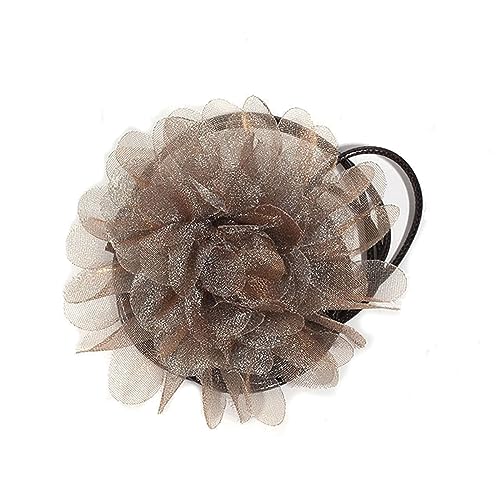 Pocoiau Brautschmuck, Hochzeit, Party, Halskette, Blumen-Choker mit Blume, schönes Design, Party-Schmuck, Stoffblumenketten von Pocoiau