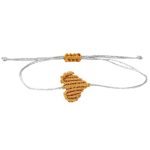 Pocoiau Handgefertigte Paar Armbänder Inspiriert Geflochten von Pocoiau