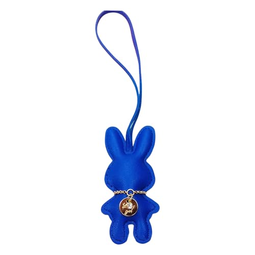 Pocoiau Künstliche Lederkaninchen Keychain Bunnys Anhänger Keyring Bag Accessoire Stilvolle Handtasche Accessoires Für Frauen Mädchen von Pocoiau