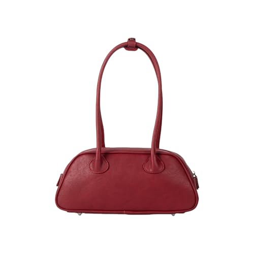 Pocoiau Luxuriöse PU-Umhängetasche, modische Schultertaschen, lässige Unterarm-Geldbörse für den täglichen Gebrauch und Abschlussballveranstaltungen, rot, One Size Pocoiau Luxuriöse PU-Umhängetasche, modische Schultertaschen, lässige Unterarm-Geldbörse für den täglichen Gebrauch und Abschlussballveranstaltungen, rot, One Size von Pocoiau