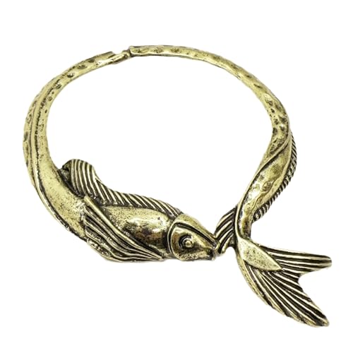 Pocoiau Mode Fisch Halskette Übertriebenes Statement Halskette Legierung Kettenkettenschmuck Für Individualistische Enthusiasten Fische Geeignet Pocoiau Mode Fisch Halskette Übertriebenes Statement Halskette Legierung Kettenkettenschmuck Für Individualistische Enthusiasten Fische Geeignet von Pocoiau