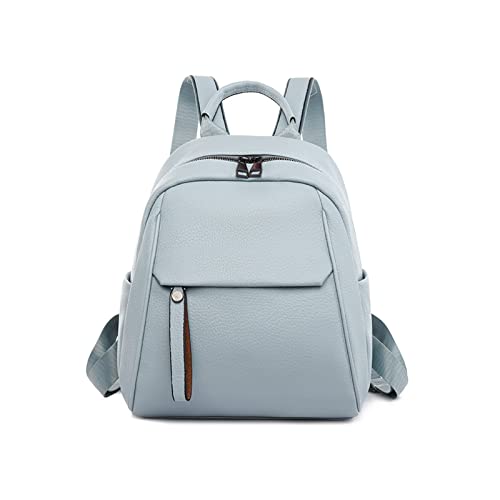 Pu Leder Schule Rucksack Weibliche Kleine Schule Tasche Für Teen Mädchen Student Daypack Weibliche Kleine Büchertasche von Pocoiau