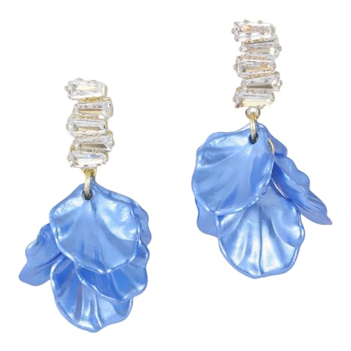 Tragbare Muschel Dangle Ohrringe Mit Süßem Bogenknoten Und Robustem Zirkonia Tragbares Accessoire Für Pendeln Oder Partys Festliche Feierschmuck von Pocoiau