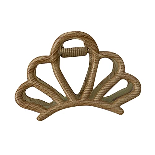 Vintage Hair Claw Clip Für Frauen Holz Getreide Haare Barrettes Schöne Starke Halte Haarnadel Nicht Schlupfhaarzubehör von Pocoiau