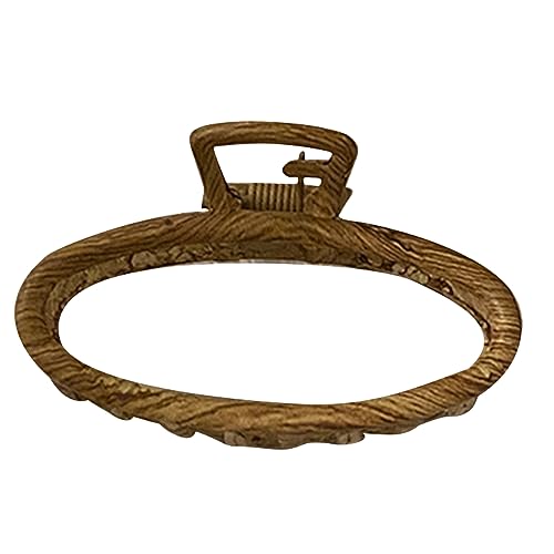 Vintage Hair Claw Clip Für Frauen Holz Getreide Haare Barrettes Schöne Starke Halte Haarnadel Nicht Schlupfhaarzubehör von Pocoiau