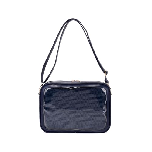 Weibliche Nette Reise Handtasche Mädchen Schulter Tasche Frauen Transparente Umhängetasche Schulranzen Tasche Mit Verstellbarem Schulter Gurt von Pocoiau