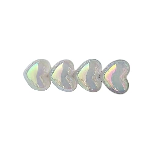 Weiße glänzende Herz-Haarnadel für Frauen, Charm-Haarspange, ästhetisch, schimmernd, Haar-Accessoires Weiße glänzende Herz-Haarnadel für Frauen, Charm-Haarspange, ästhetisch, schimmernd, Haar-Accessoires von Pocoiau