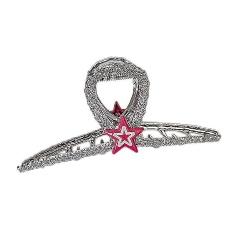 Zarte Haarspange mit Strass und Stern, für Damen und Mädchen, Haarspange für langes Haar, rutschfeste Haarspange, zarte Reise-Haarspange Zarte Haarspange mit Strass und Stern, für Damen und Mädchen, Haarspange für langes Haar, rutschfeste Haarspange, zarte Reise-Haarspange von Pocoiau