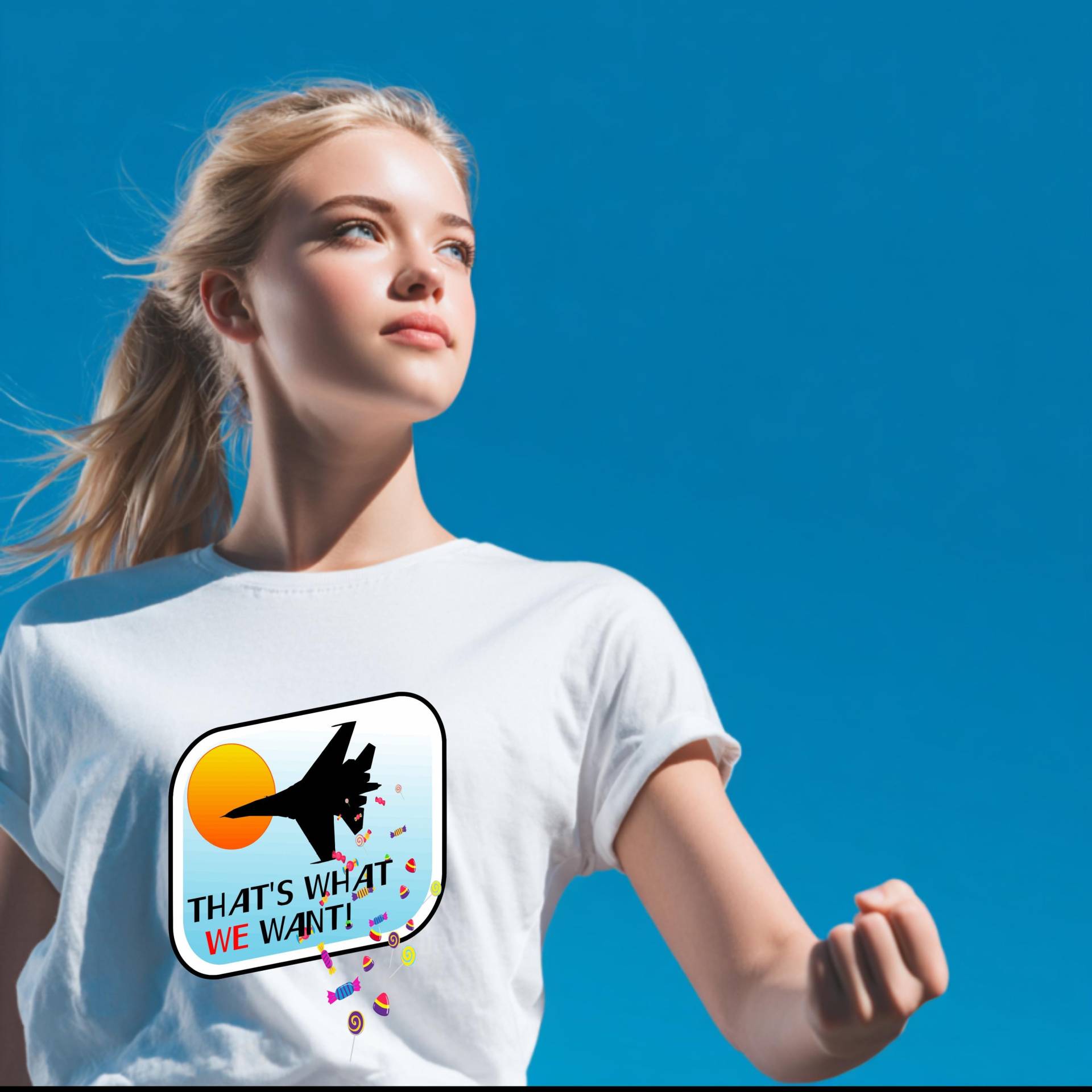 Unisex Statement T-Shirt For Freedom in The World Unisex Statement T-Shirt For Freedom in The World von Poderosawear
