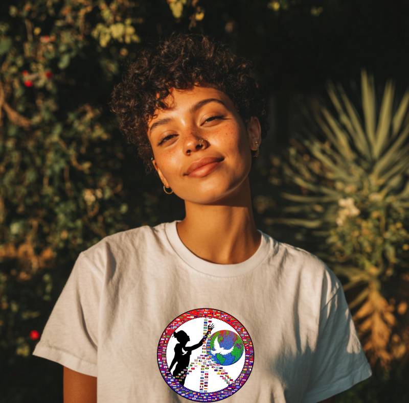 Unisex-T-Shirt - Freedom From Inside To Outside For A Better World Everyone Unisex-T-Shirt - Freedom From Inside To Outside For A Better World Everyone von Poderosawear