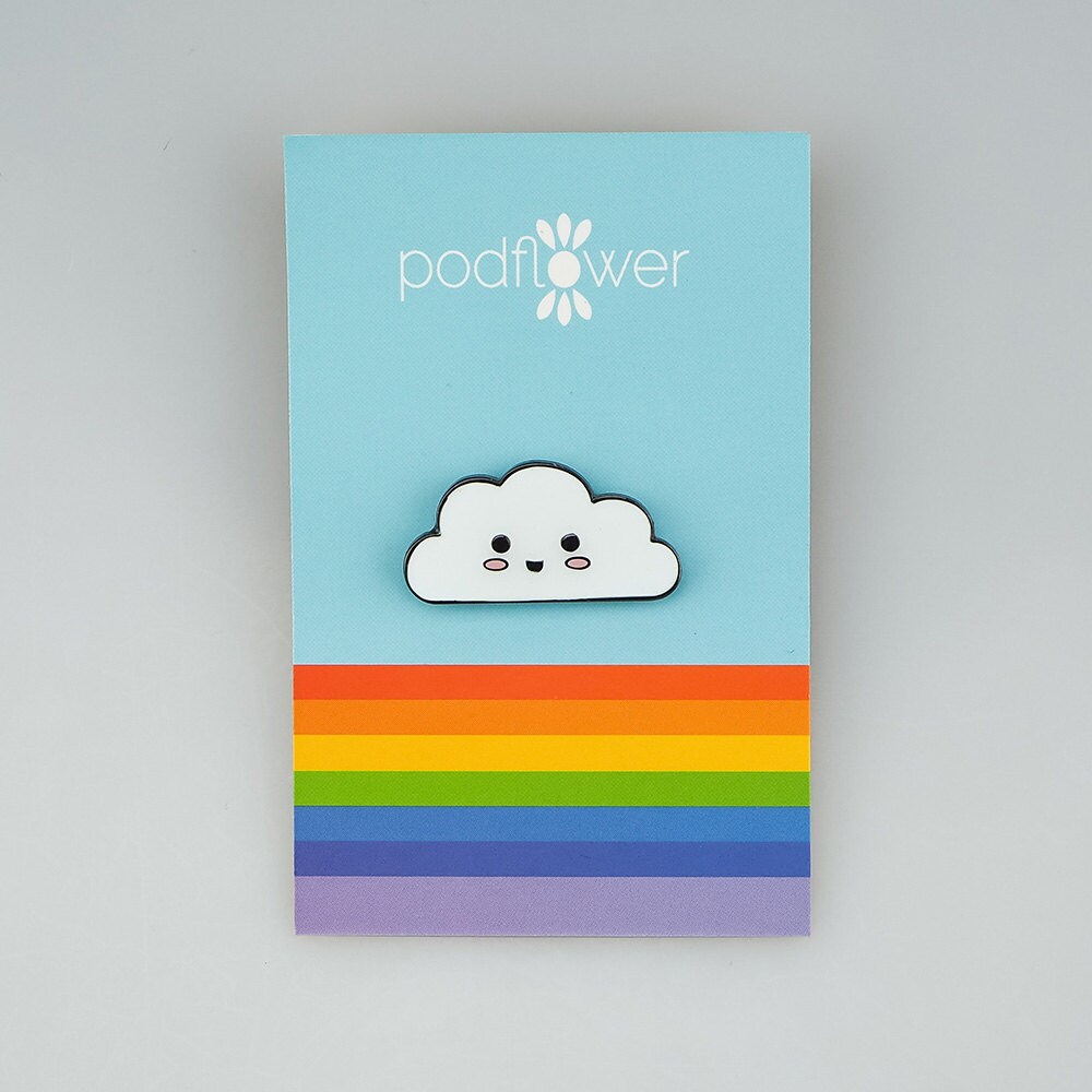 Kawaii Wolke Pin Kawaii Wolke Pin von PodflowerShop