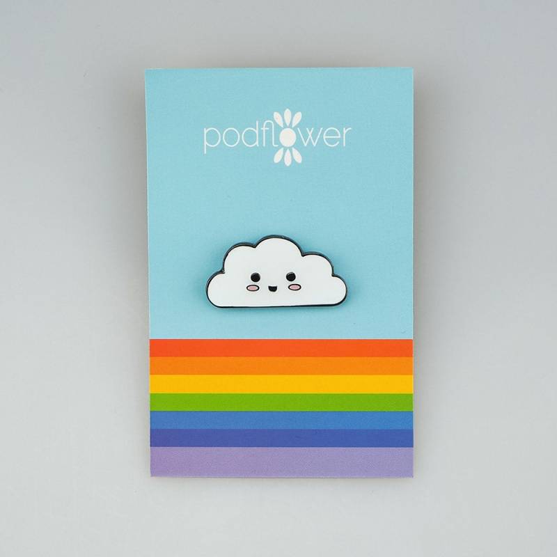 Kawaii Wolke Pin Kawaii Wolke Pin von PodflowerShop