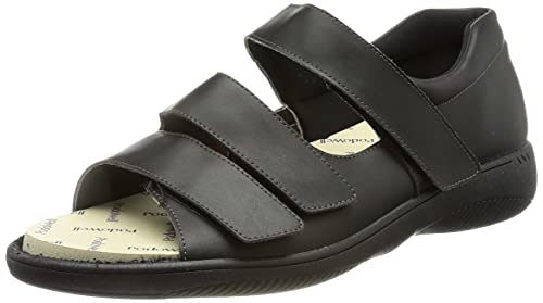 Podowell Unisex Alfred Verbandschuh-Sandale, Schwarz, 39 EU von Podowell