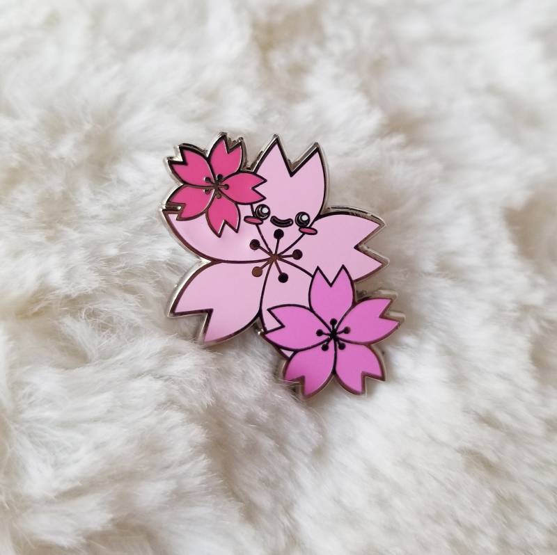 Kirschblüten Harten Emaille Pin Kirschblüten Harten Emaille Pin von PoeCoPins