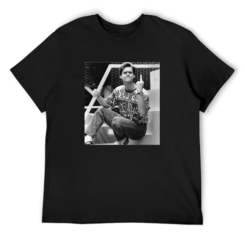 Jim Carrey T-Shirt Men T-Shirt Black L von Poeira