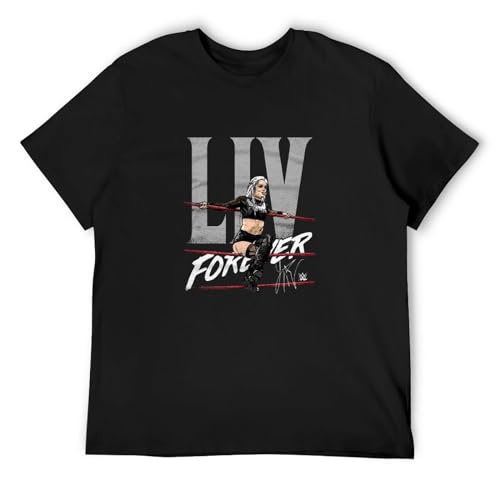 Poeira Men T-Shirt Liv Morgan Liv Forever T-Shirt Schwarz L von Poeira