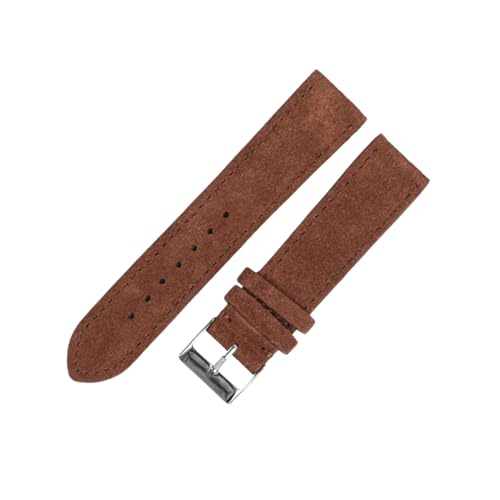 PohUy 18mm/20mm/22mm Herren-Damen-Armband, handgefertigt, farbiges Wildleder, Ersatz für mechanische Uhren von PohUy