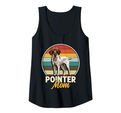 Damen Zeiger-Mama Tank Top Damen Zeiger-Mama Tank Top von Pointer Mom Geschenk