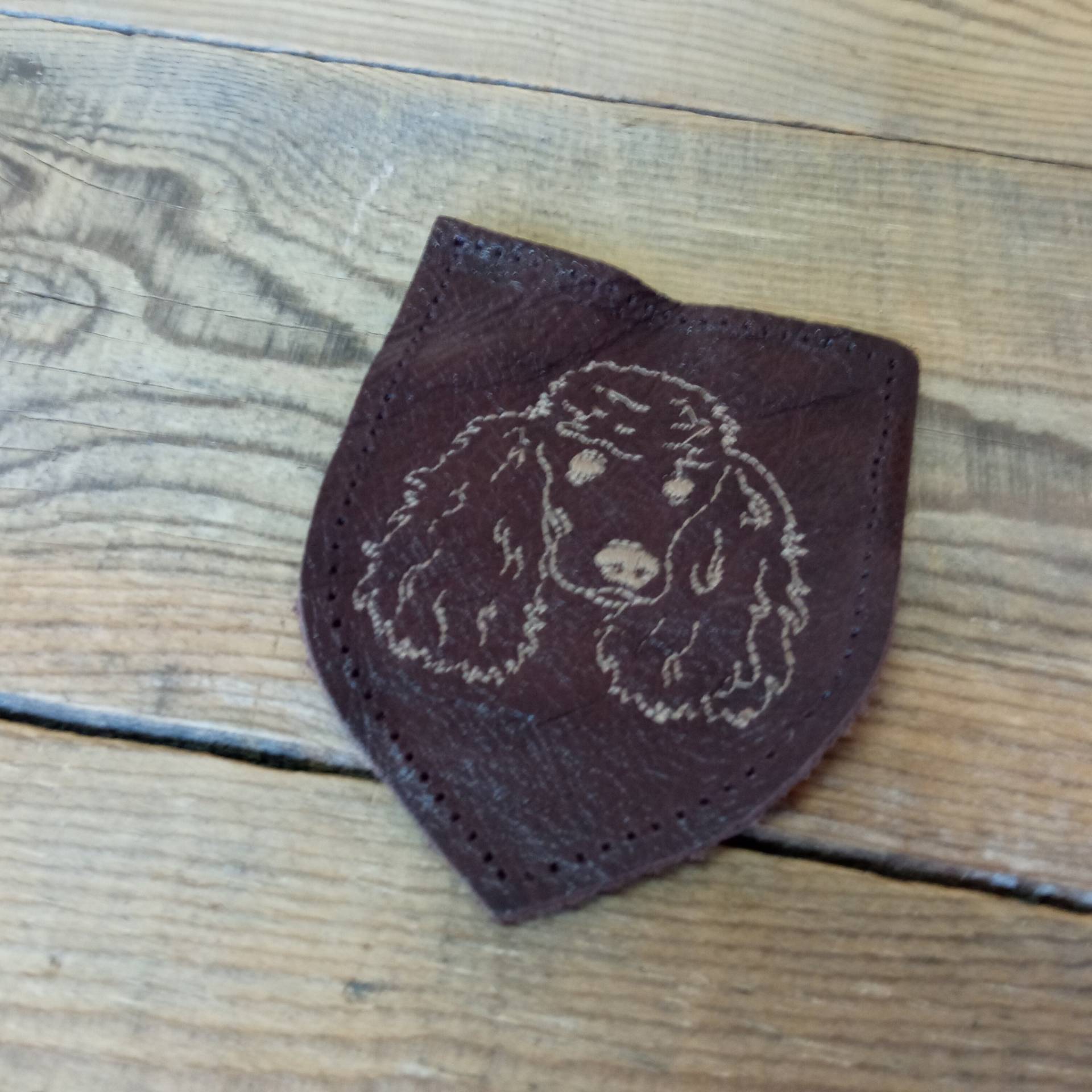 Leder Patch, Lustig, Haustiere Zubehör, Hund, Rucksack, Stickerei, Pudel, Patches, Mützen, Schürze, Accessoire Für Die Jagd, Tier von PointingUp