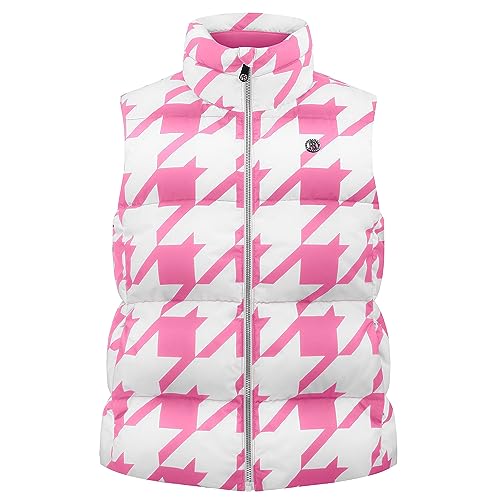 Poivre Blanc - Ärmellose Daunenjacke 1205 Check Lolly Pin Damen - Größe XS - Rosa, Rosa von Poivre Blanc