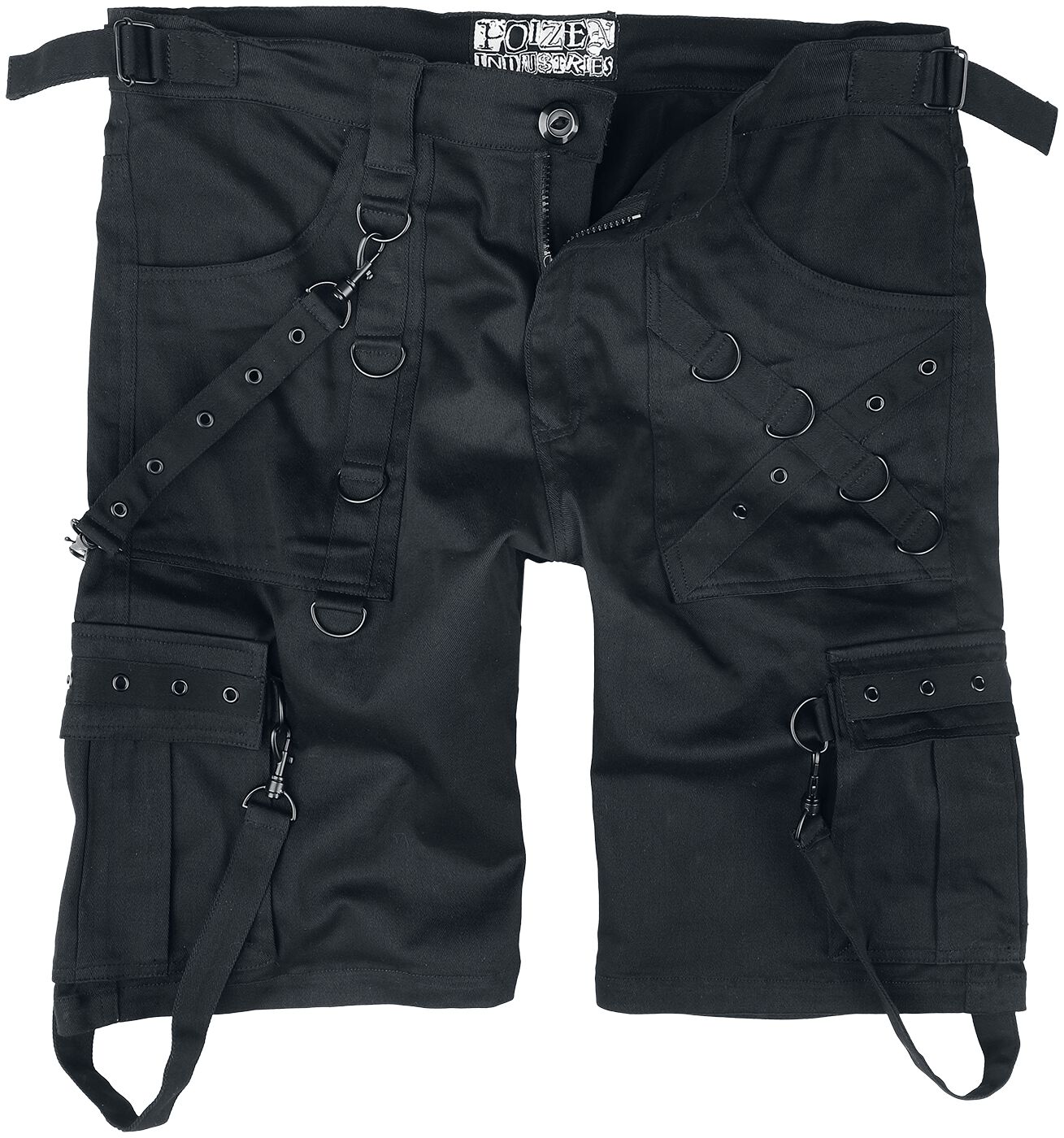 Poizen Industries Dargan Shorts Short schwarz in 34 von Poizen Industries