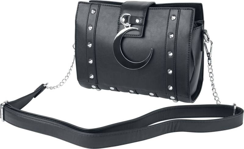 Poizen Industries - Gothic Handtasche - Midnight Bag - für Damen - schwarz von Poizen Industries