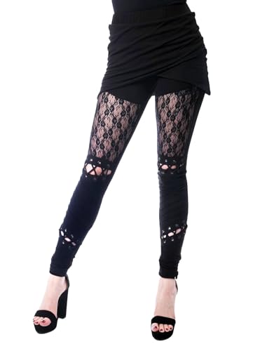 Poizen Industries Myth Legging Frauen Leggings schwarz XXL von Poizen Industries