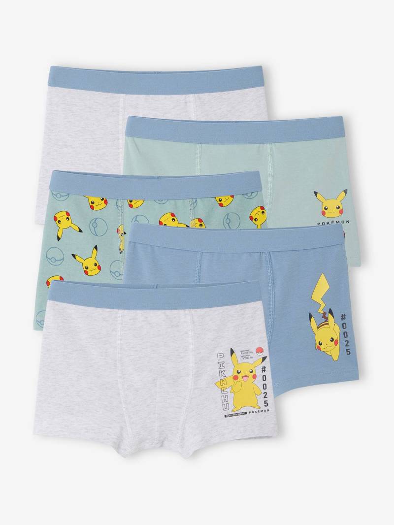 5er-Pack Jungen Boxershorts POKEMON mit Pikachu von Pokemon