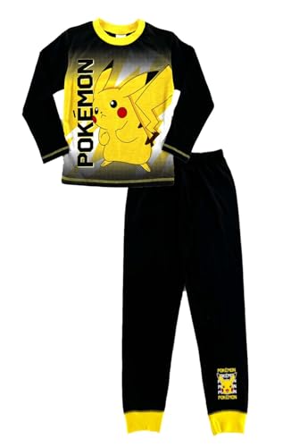 Jungen Pokemon Schlafanzug Gamer Gaming Pjs, Pokemon - Pikachu, 146 von Pokémon