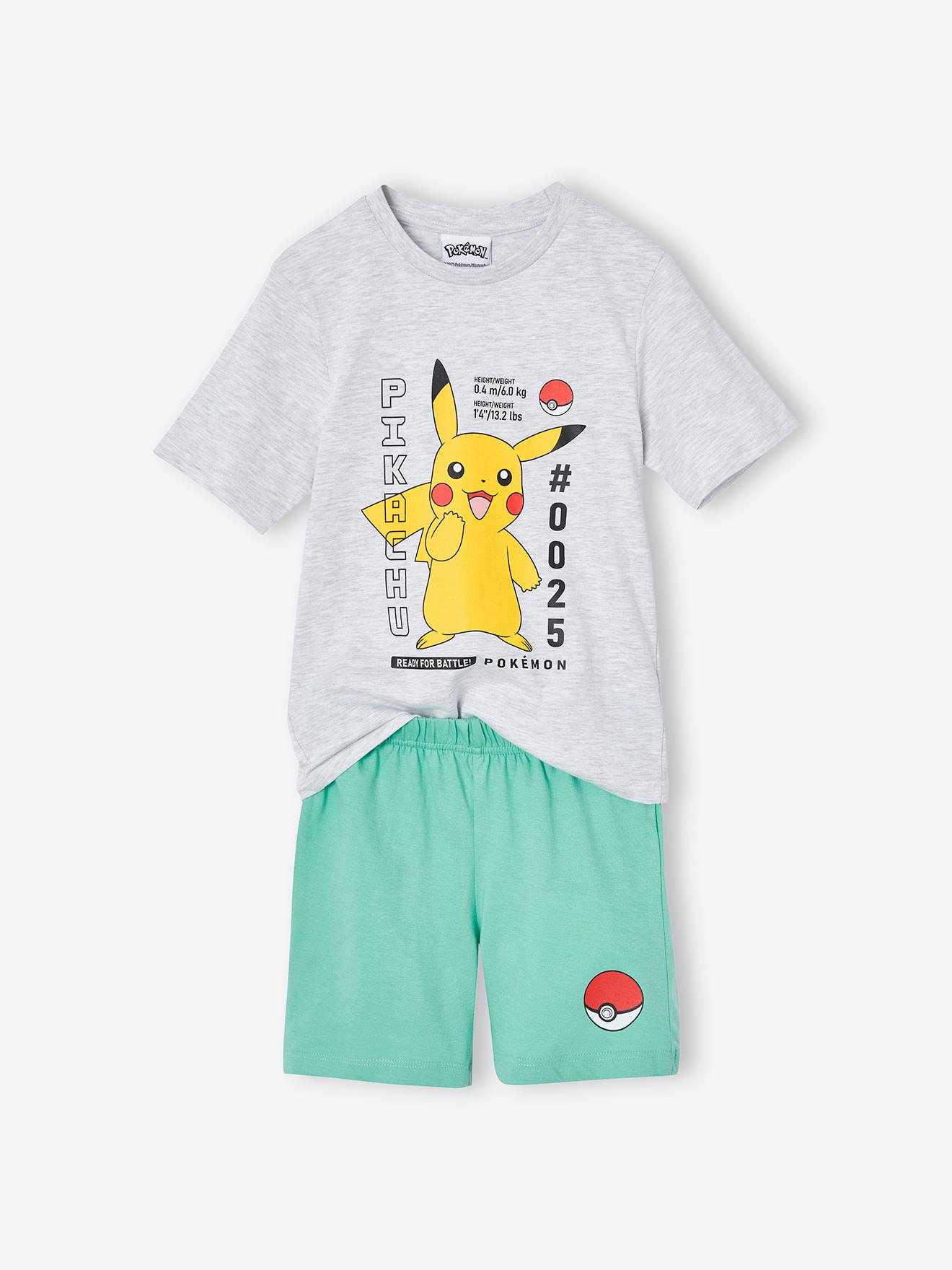 Kinder Sommer-Schlafanzug POKEMON mit Pikachu-Print von Pokemon