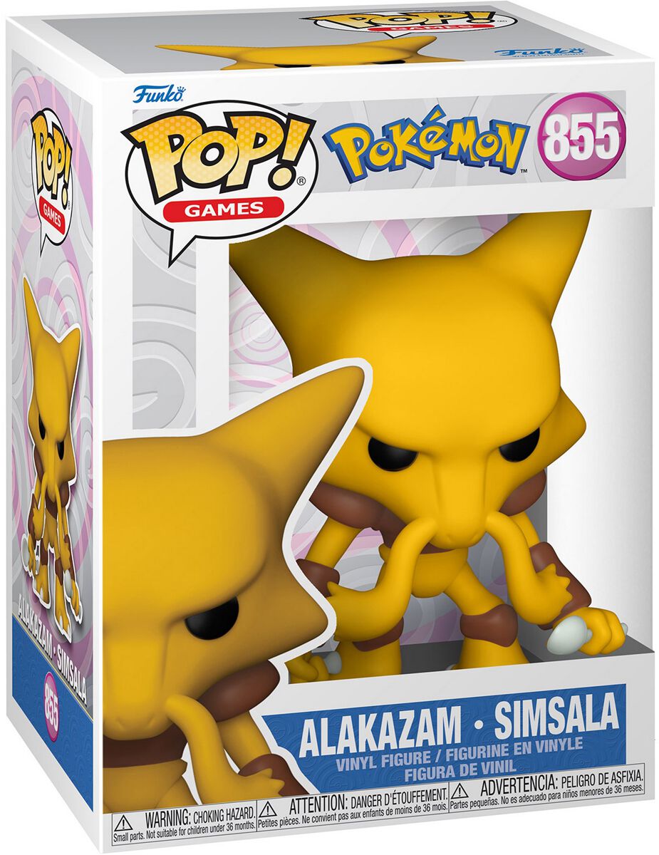 Pokémon - Alakazam - Simsala Vinyl Figur 855 - Funko Pop! Figur - Funko Shop Deutschland von Pokémon