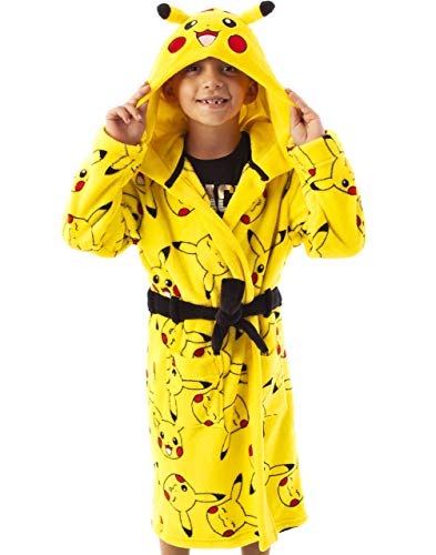 Pokemon Dressing Kleid Jungen Mädchen Pikachu Kids Pocket Bademantel 13-14 Jahre von Pokémon