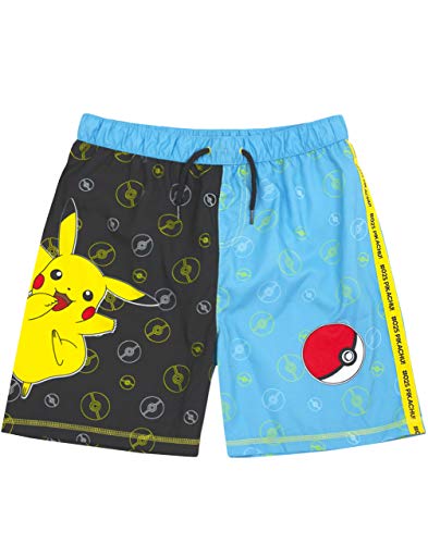 Pokémon Swim Shorts Jungen Pikachu Schwimmen Hosen Trunks Kinder & Teenager 8-9 Jahre von Pokémon