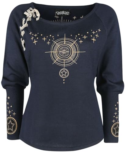 Pokémon Celestial Frauen Strickpullover dunkelblau M von Pokémon