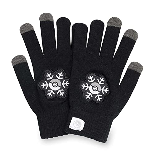 Pokémon Center: Pokéball Flurries Touchscreen-Handschuhe (Einheitsgröße für Erwachsene), Mehrfarbig, Einheitsgröße von Pokémon