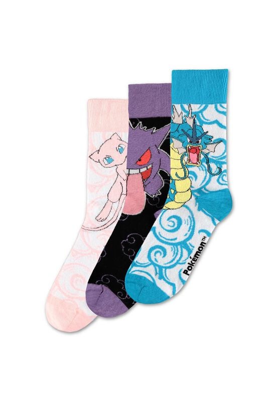 Pokémon Crew Socks Socken multicolor in EU 39-42 von Pokémon